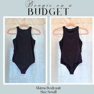 Skims Charcoal/Black Bodysuit